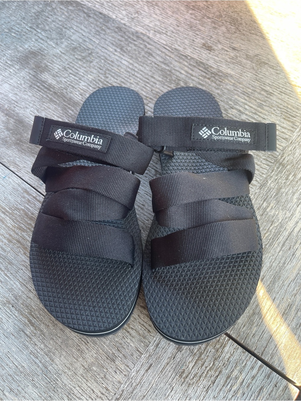 Columbia Black Multi-Strap Alava Slide Sandals
Walking Slip On Ladies Size 8